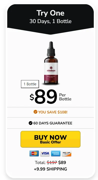 VittaBurn 1 bottle